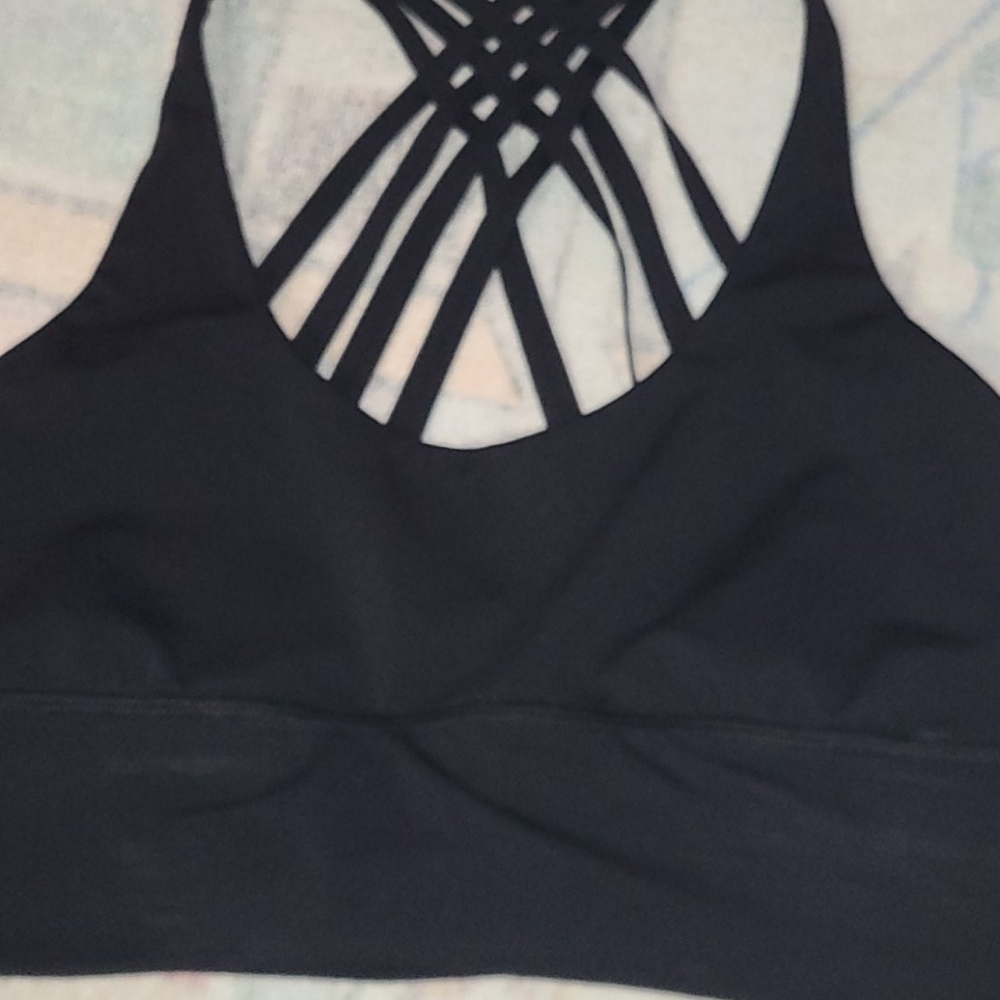 Lululemon Black Sports bra